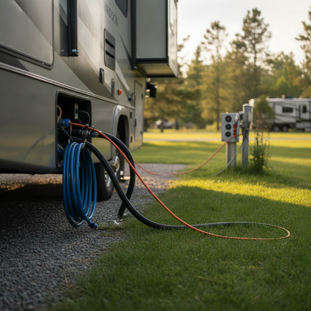 RV Utility Services - No Face and No Text